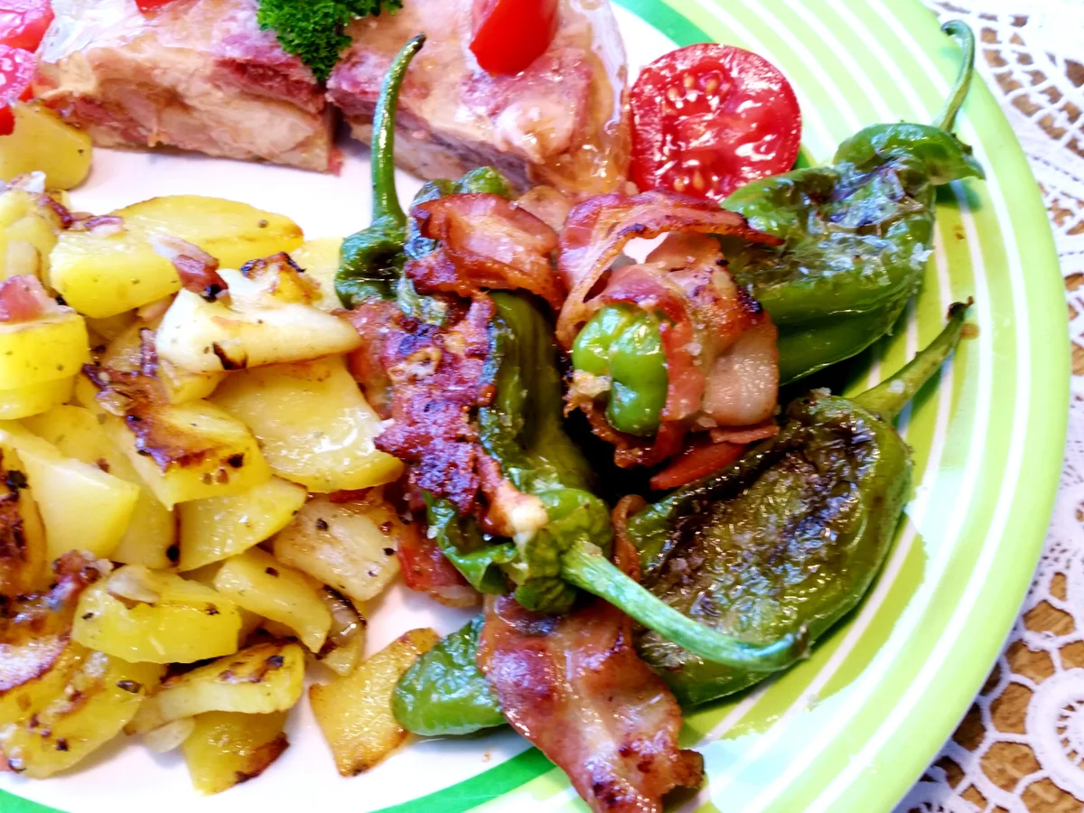 gefüllte Bratpaprika - Rezept - Bild Nr. 2995