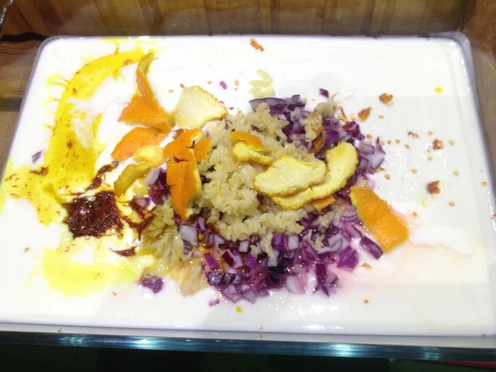 Rezept: Lammsteak persisch, in Joghurt-Safran-Marinade mit Taboulé Bild Nr. 3004 Lammsteak persisch, in Joghurt-Safran-Marinade mit Taboulé - Rezept - Bild Nr. 3004