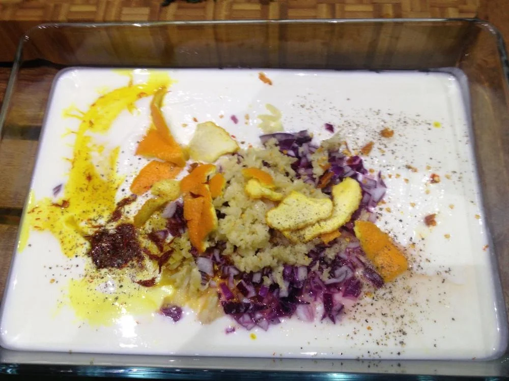 Rezept: Lammsteak persisch, in Joghurt-Safran-Marinade mit Taboulé Bild Nr. 3005 Lammsteak persisch, in Joghurt-Safran-Marinade mit Taboulé - Rezept - Bild Nr. 3005