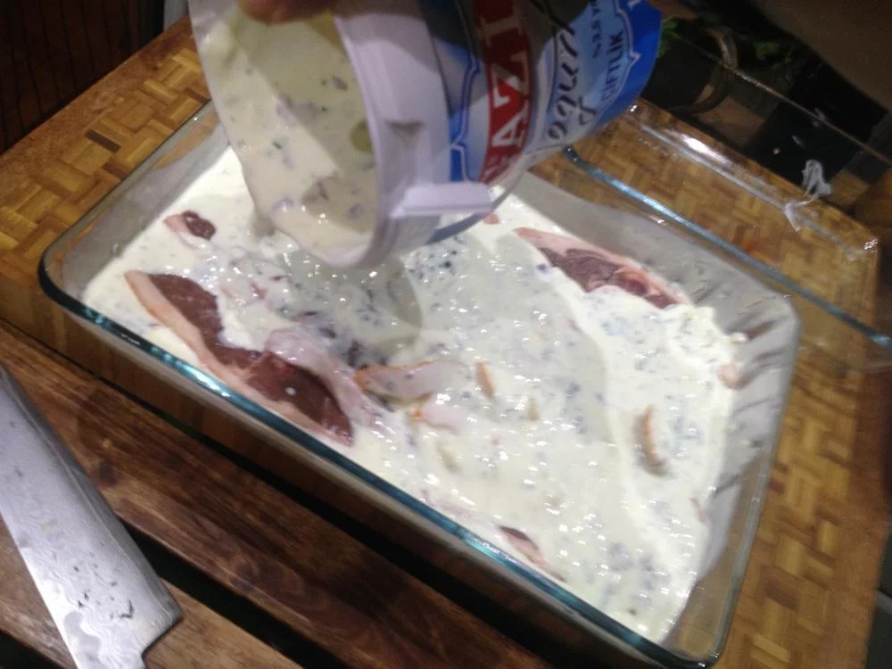 Rezept: Lammsteak persisch, in Joghurt-Safran-Marinade mit Taboulé Bild Nr. 3010 Lammsteak persisch, in Joghurt-Safran-Marinade mit Taboulé - Rezept - Bild Nr. 3010