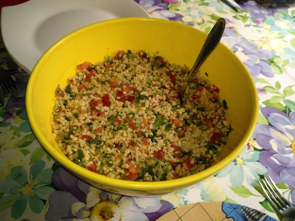 Rezept: Lammsteak persisch, in Joghurt-Safran-Marinade mit Taboulé Bild Nr. 3014 Lammsteak persisch, in Joghurt-Safran-Marinade mit Taboulé - Rezept - Bild Nr. 3014