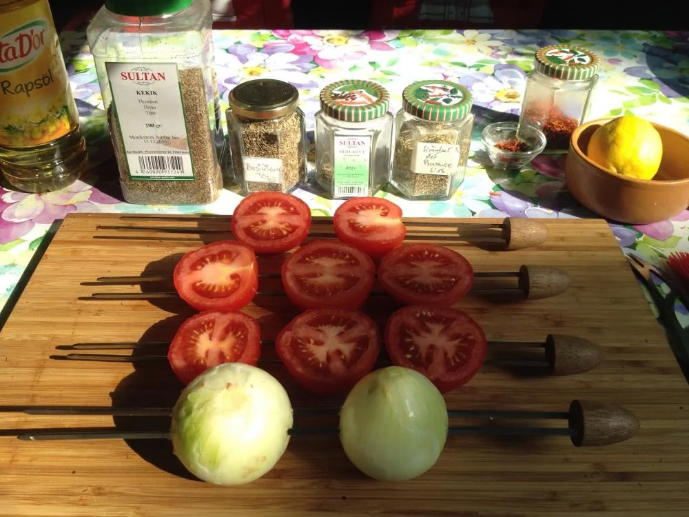 Rezept: Lammsteak persisch, in Joghurt-Safran-Marinade mit Taboulé Bild Nr. 3016 Lammsteak persisch, in Joghurt-Safran-Marinade mit Taboulé - Rezept - Bild Nr. 3016