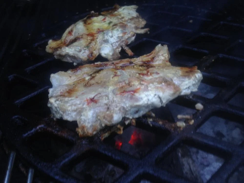 Rezept: Lammsteak persisch, in Joghurt-Safran-Marinade mit Taboulé Bild Nr. 3028 Lammsteak persisch, in Joghurt-Safran-Marinade mit Taboulé - Rezept - Bild Nr. 3028