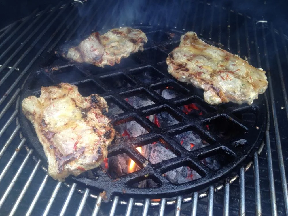 Rezept: Lammsteak persisch, in Joghurt-Safran-Marinade mit Taboulé Bild Nr. 3029 Lammsteak persisch, in Joghurt-Safran-Marinade mit Taboulé - Rezept - Bild Nr. 3029