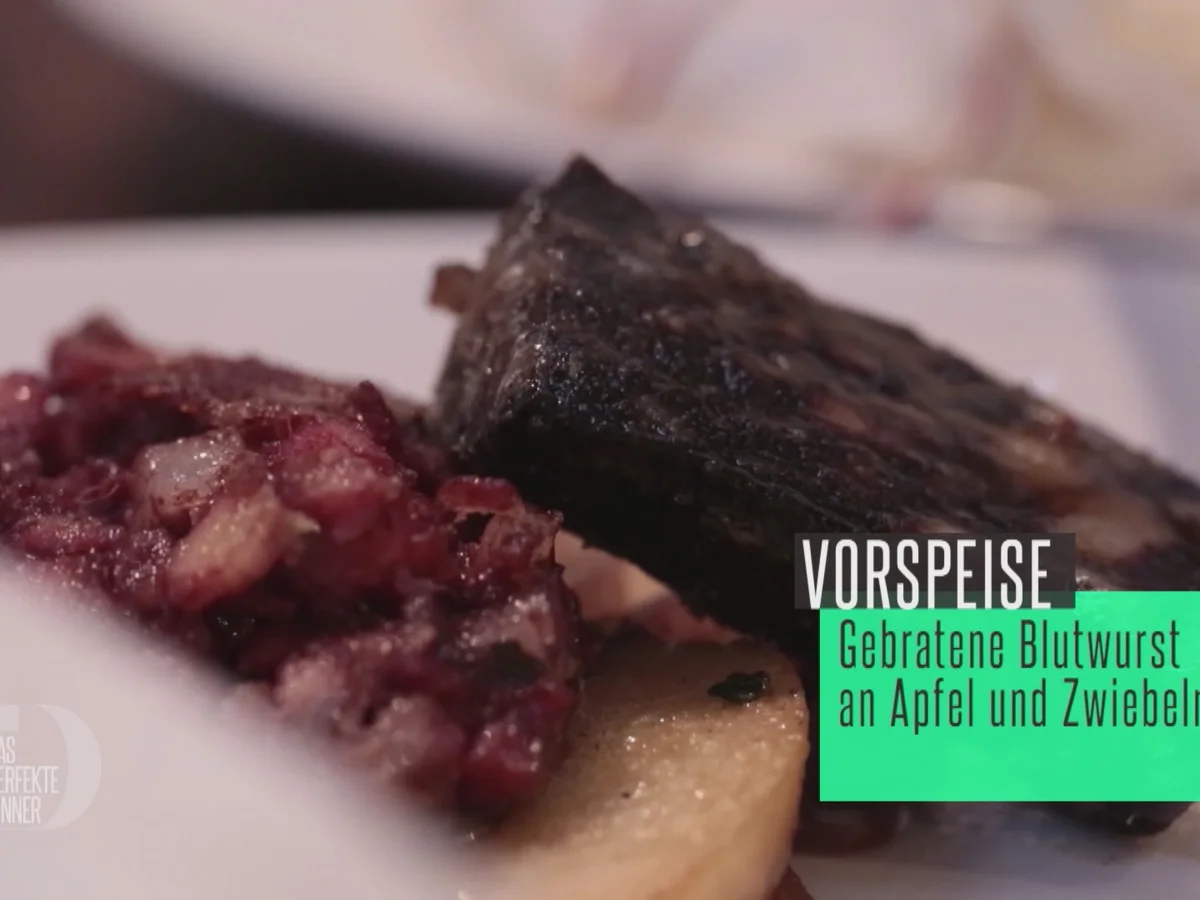 Rezept: Skreifilet im Pergament mit gebratener Blutwurst Bild Nr. 2 Skreifilet im Pergament mit gebratener Blutwurst - Rezept - Bild Nr. 2