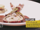 Gefesseltes Kalb – Kalbsrollbraten mit Spargel im Speckmantel und Rosmarinkartoffeln - Rezept - Bild Nr. 2
