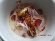Spargelsuppe ~ mit Kabanossi-Chips und Radieschen - Rezept - Bild Nr. 2988