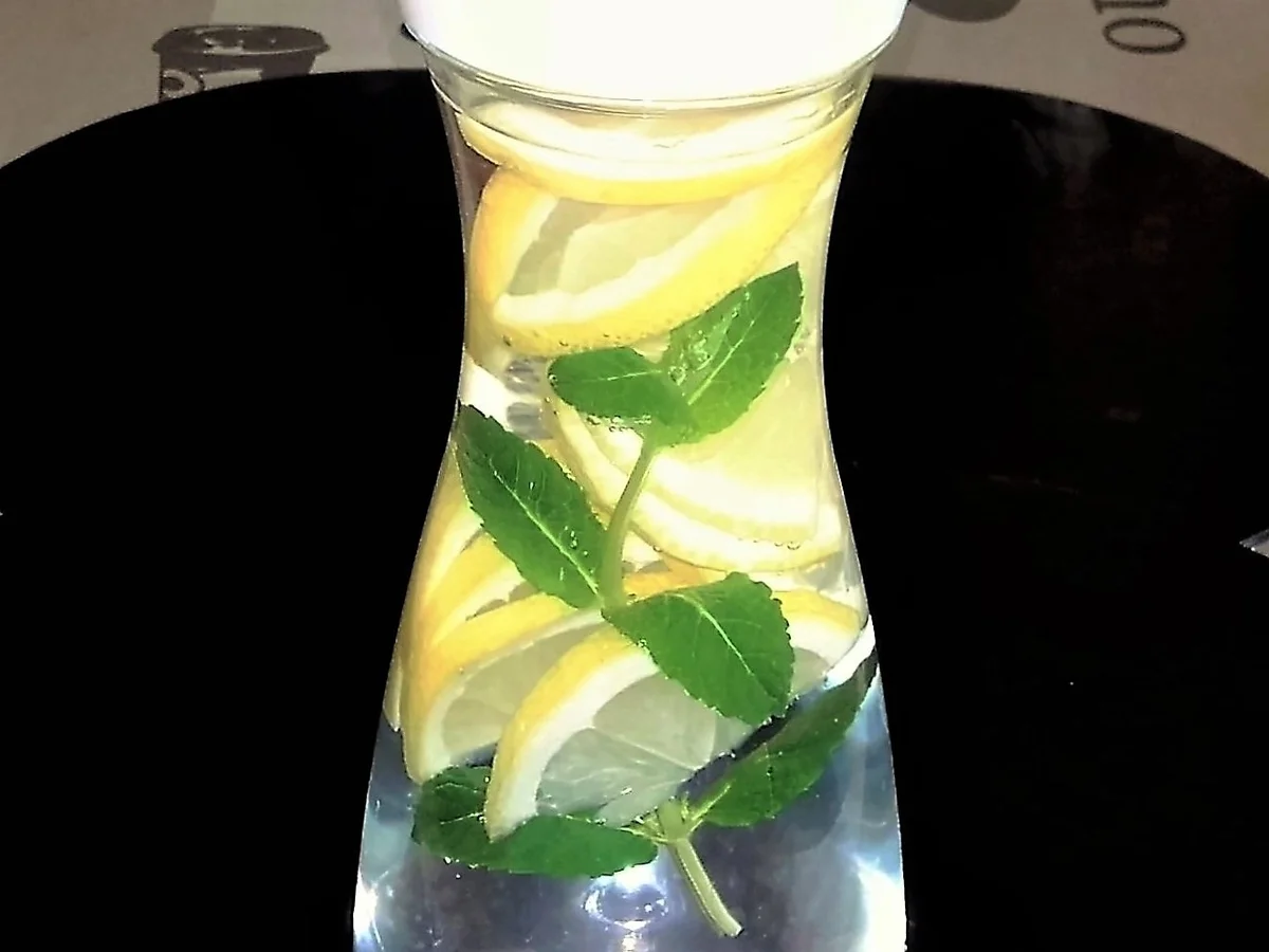 Rezept: Erfrischungsgetränk - Zitronenwasser mit Minze Bild Nr. 2996 Erfrischungsgetränk - Zitronenwasser mit Minze - Rezept - Bild Nr. 2996