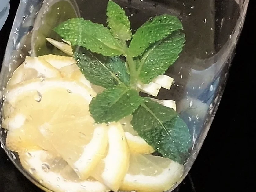 Rezept: Erfrischungsgetränk - Zitronenwasser mit Minze Bild Nr. 2998 Erfrischungsgetränk - Zitronenwasser mit Minze - Rezept - Bild Nr. 2998