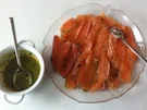Gebeizter Lachs mit Senfsoße - Rezept - Bild Nr. 2991