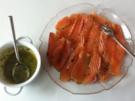 Gebeizter Lachs mit Senfsoße - Rezept - Bild Nr. 2991
