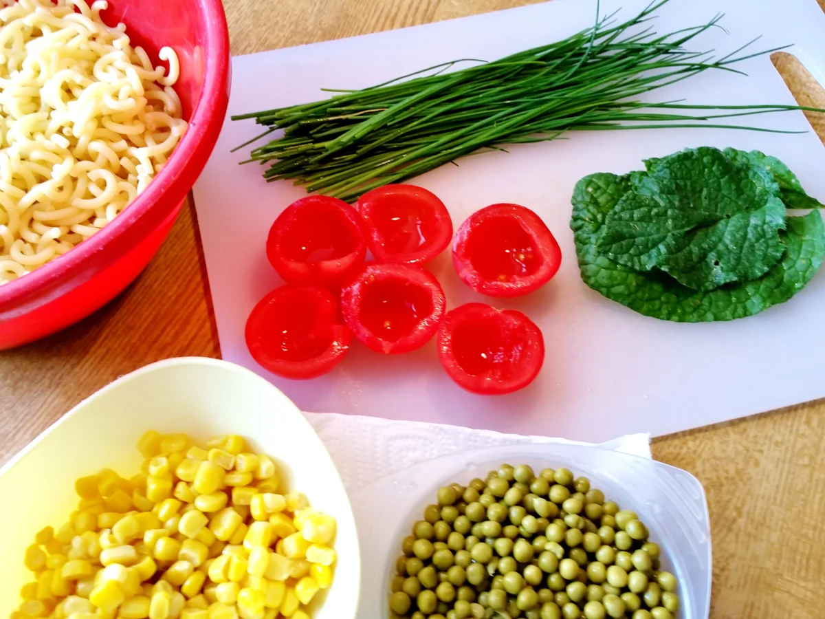 Nudelsalat - sommerlich-bunt ... - Rezept - Bild Nr. 4