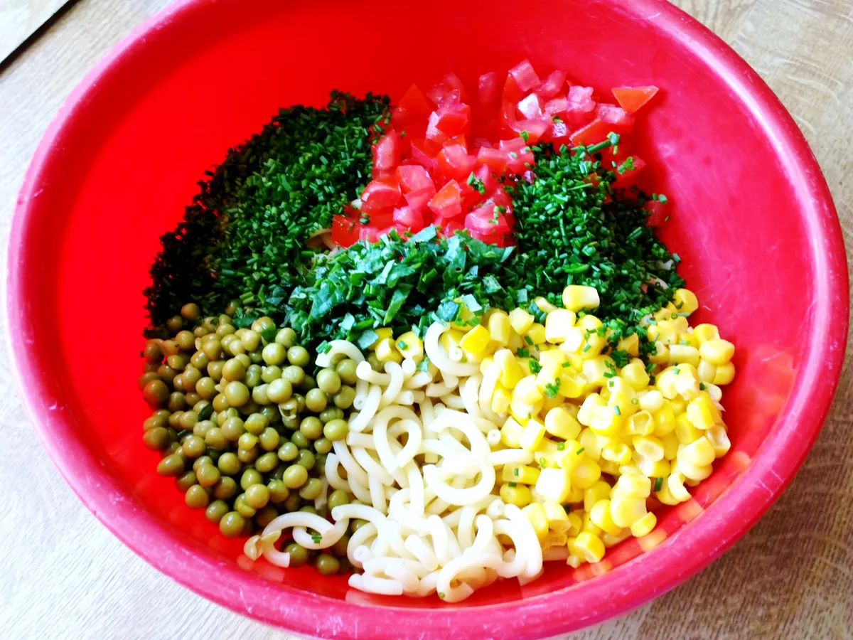 Nudelsalat - sommerlich-bunt ... - Rezept - Bild Nr. 5