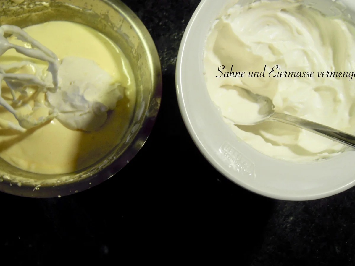 Zitronen Parfait Törtchen auf Zitronen-Waffelboden - Rezept - Bild Nr. 3021