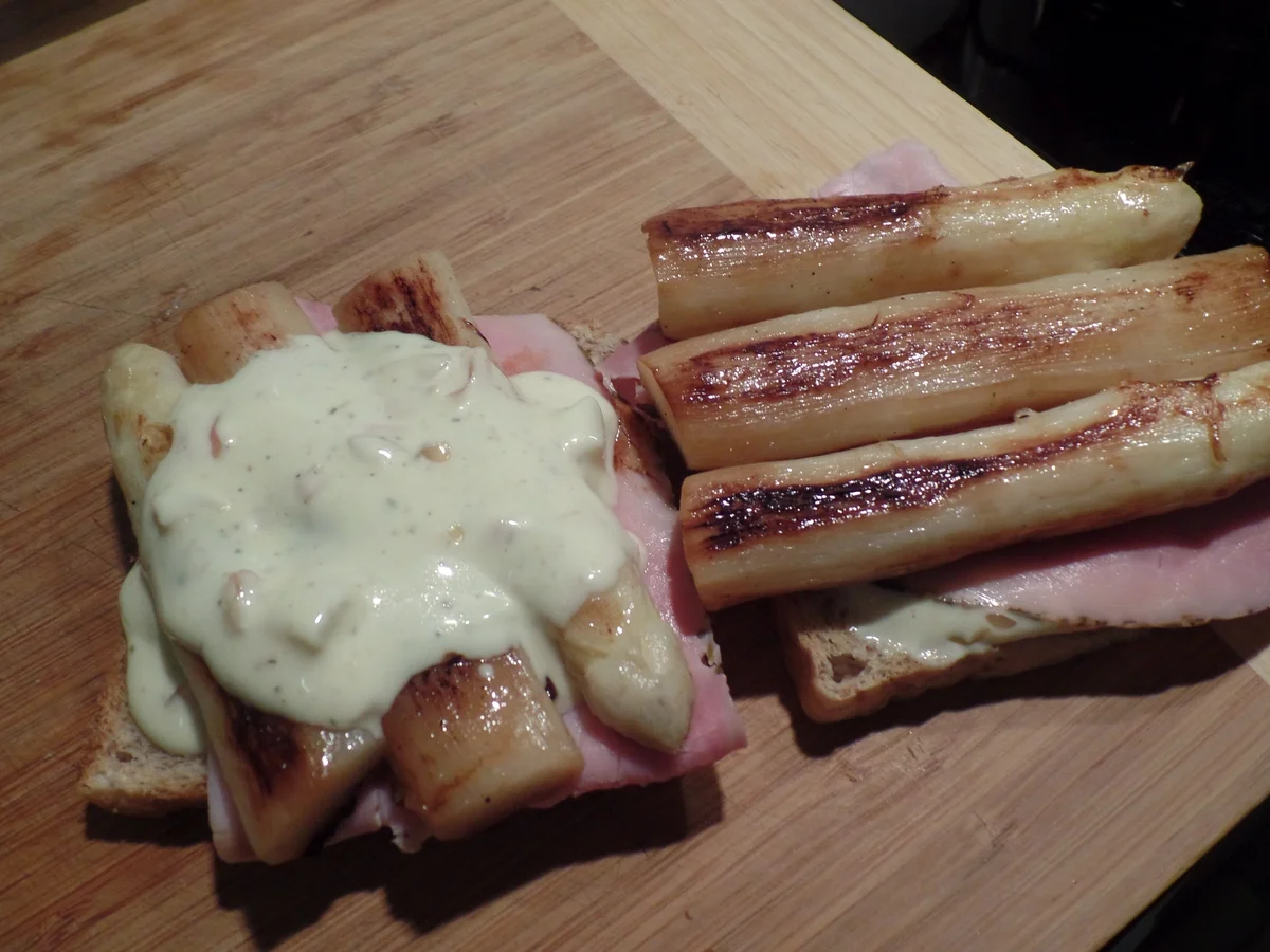 Open Spargel -Burger - Rezept - Bild Nr. 3020