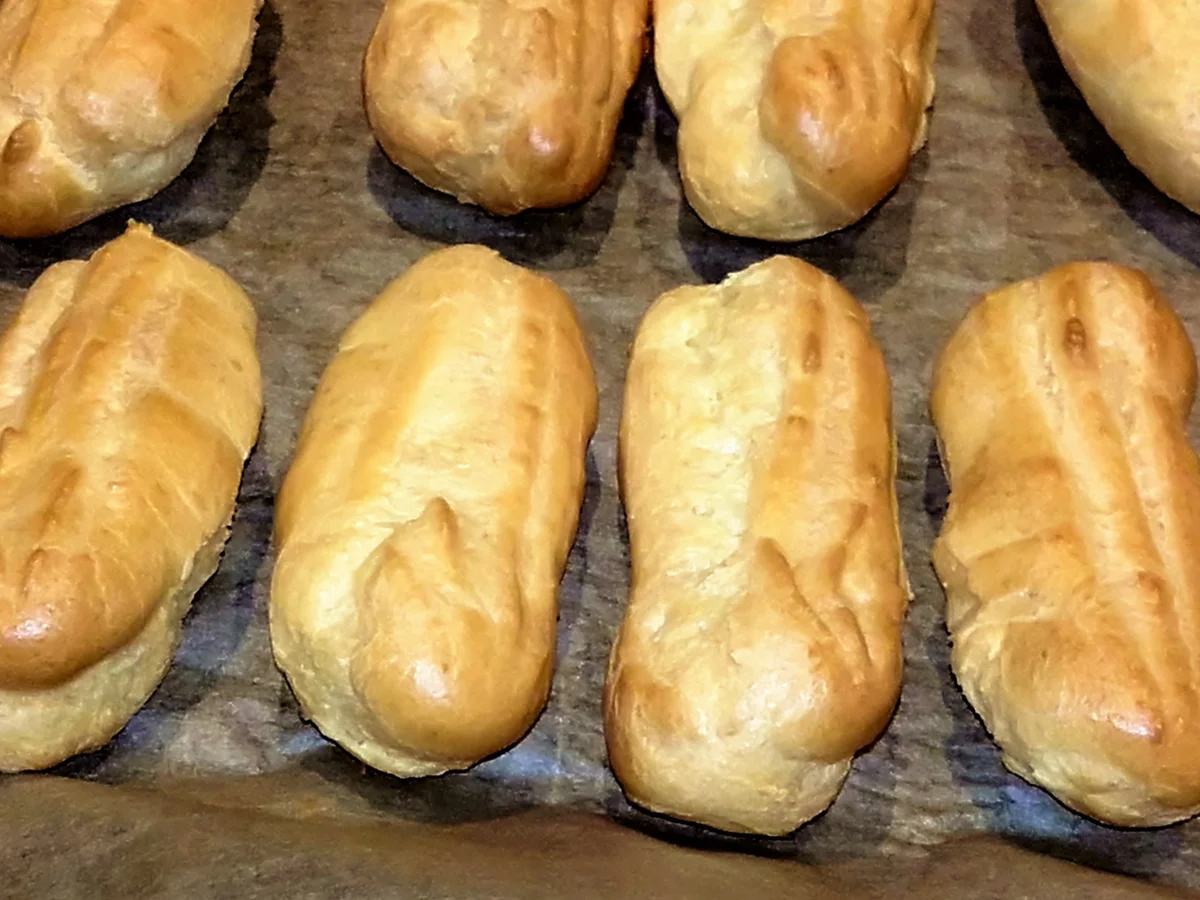 Rezept: Eclairs mit Creme pasteleiro de Café... Bild Nr. 3021 Eclairs mit Creme pasteleiro de Café... - Rezept - Bild Nr. 3021