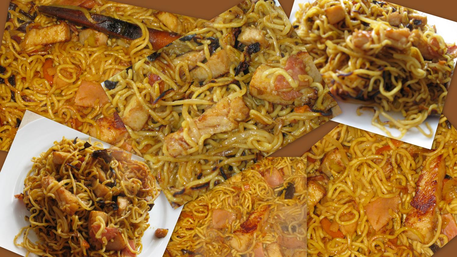 Gebratene Nudeln mit Hähnchenbruststreifen - Rezept - kochbar.de