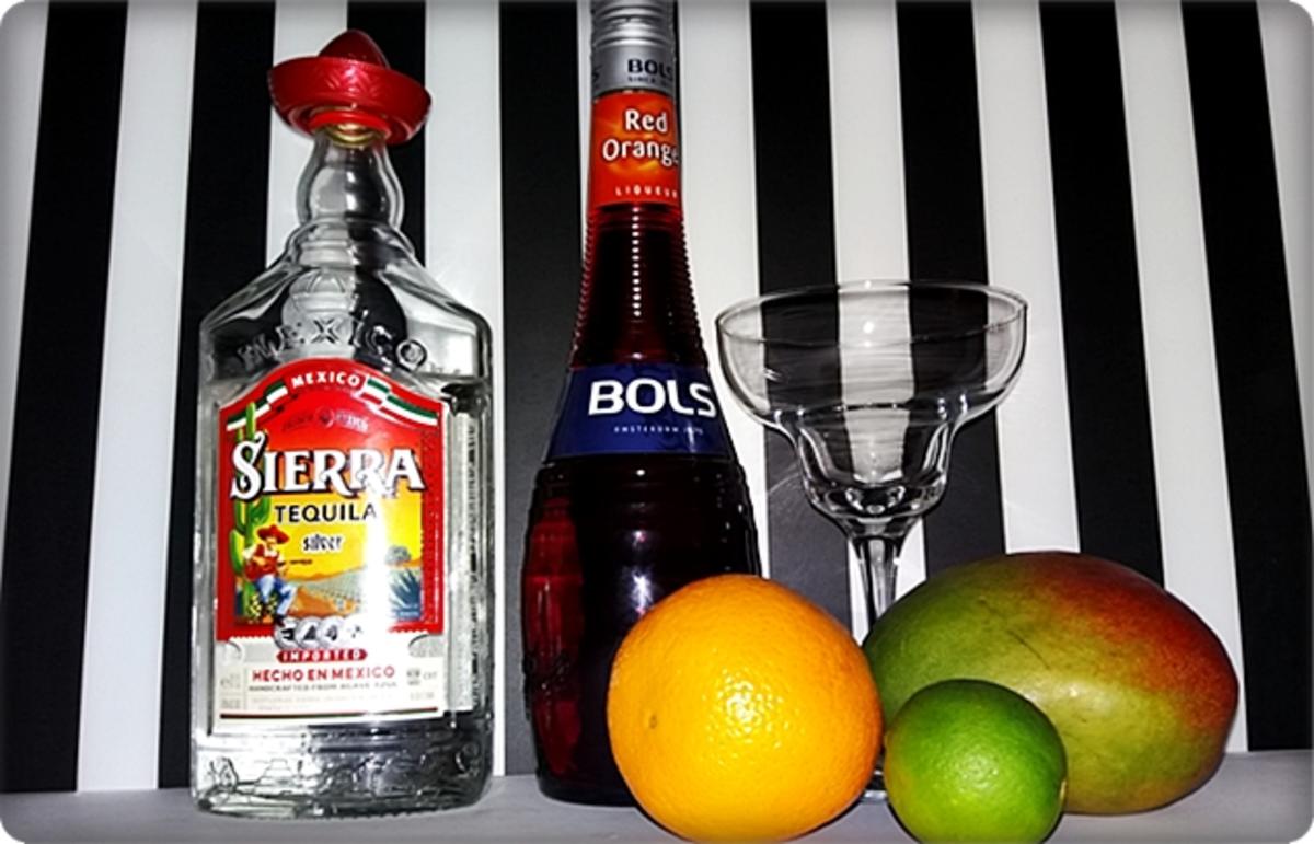 Mango Margarita ➯ Cocktail aus frischen Zutaten - Rezept - Bild Nr. 3012