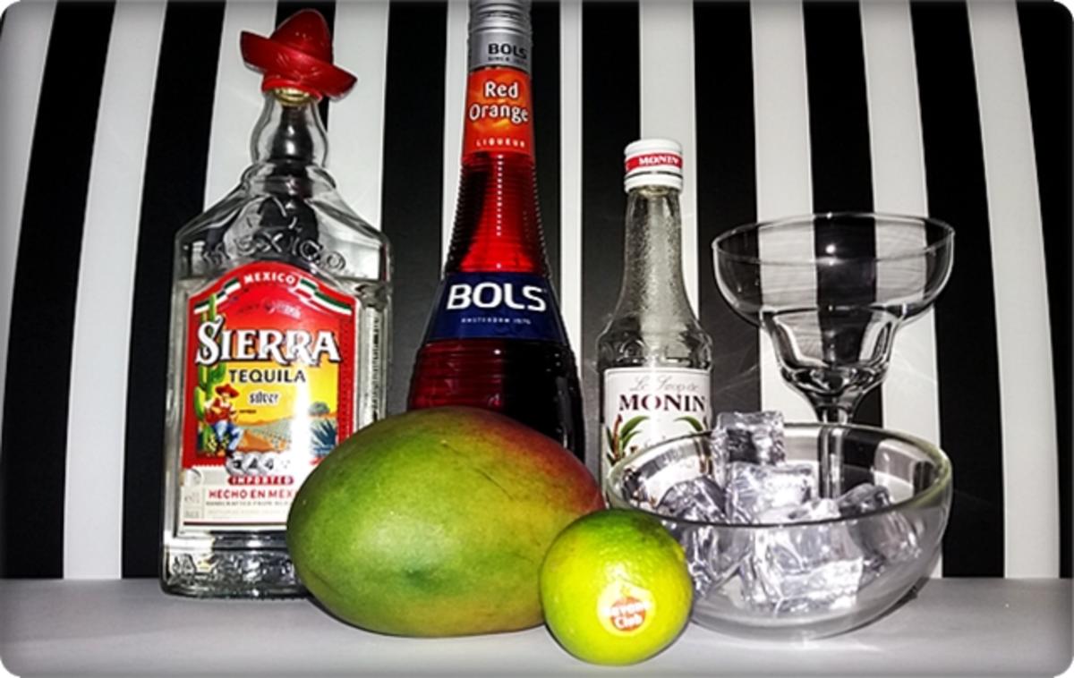 Mango Margarita ➯ Cocktail aus frischen Zutaten - Rezept - Bild Nr. 3013