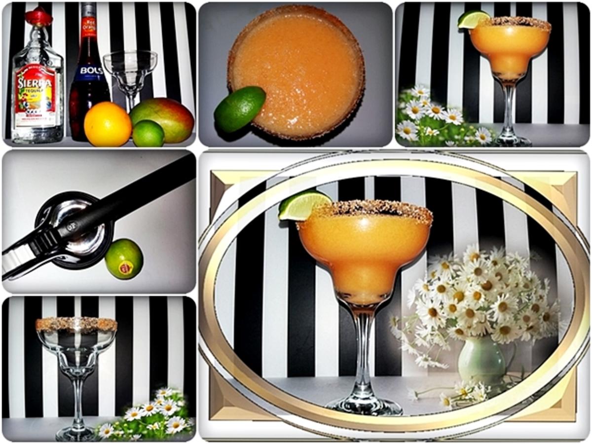 Mango Margarita ➯ Cocktail aus frischen Zutaten - Rezept - Bild Nr. 3021