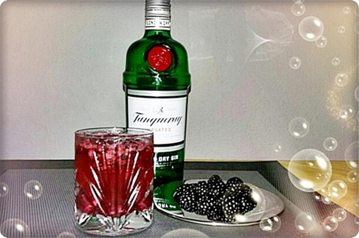 Gin ➯ Bramble ➯ Cocktail - Rezept - Bild Nr. 12