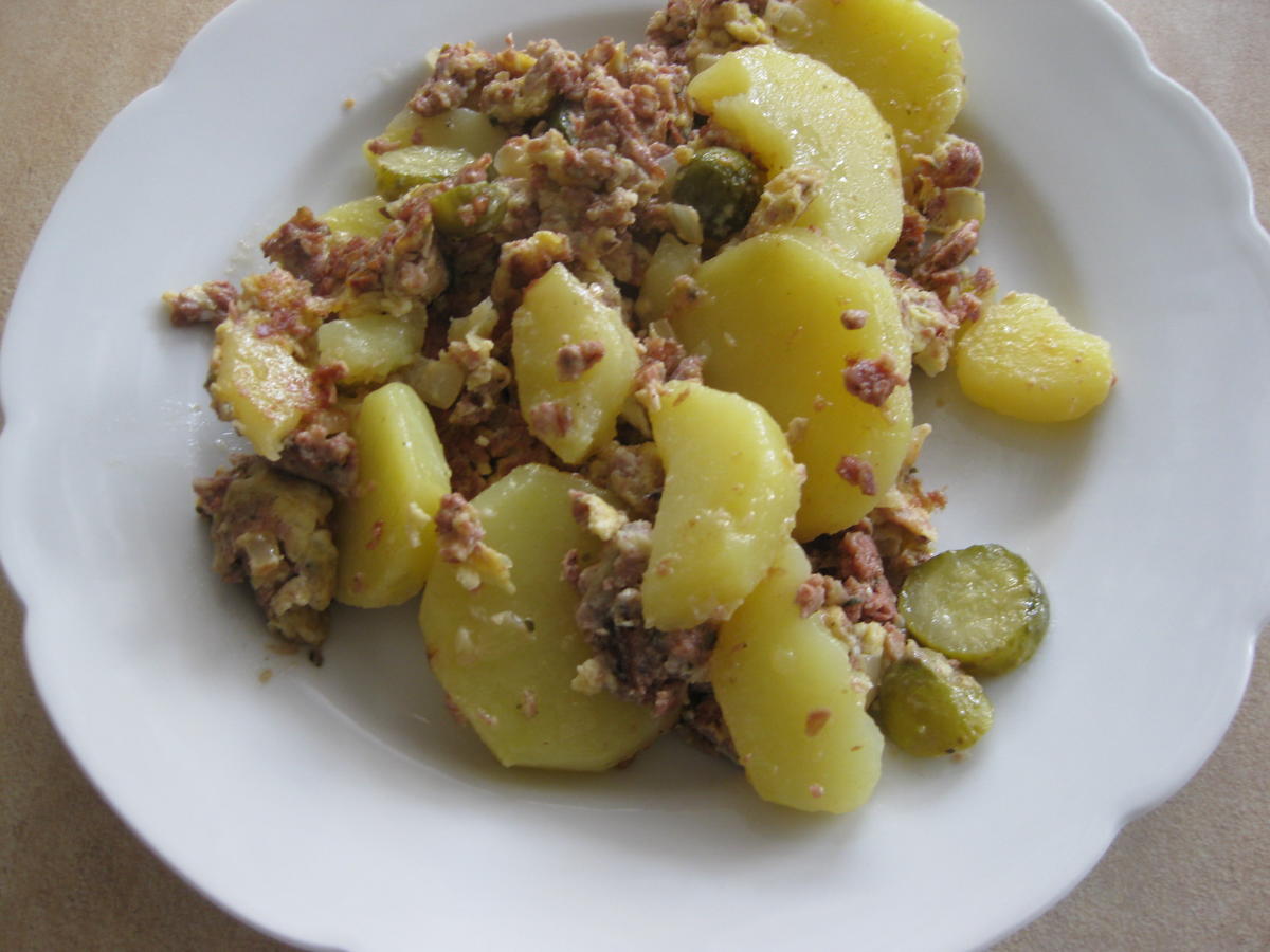 Geröstl Art Bauernomlett - Rezept - Bild Nr. 3012