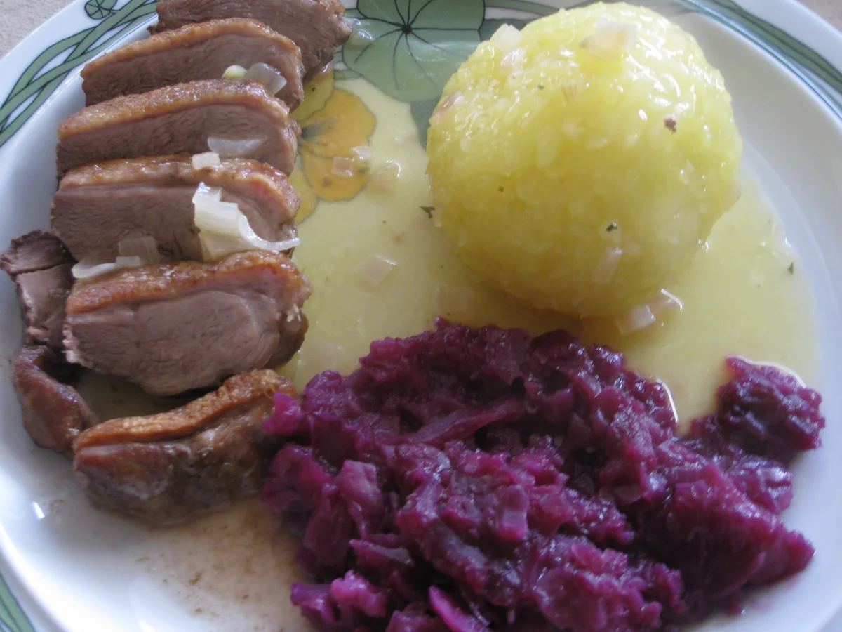 Entenbrustfilet auf Orangen-Wildpreiselbeer-Soße - Rezept - Bild Nr. 3015