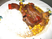 Hähnchen-Paprika-Mais-Eintopf - Rezept - Bild Nr. 3012