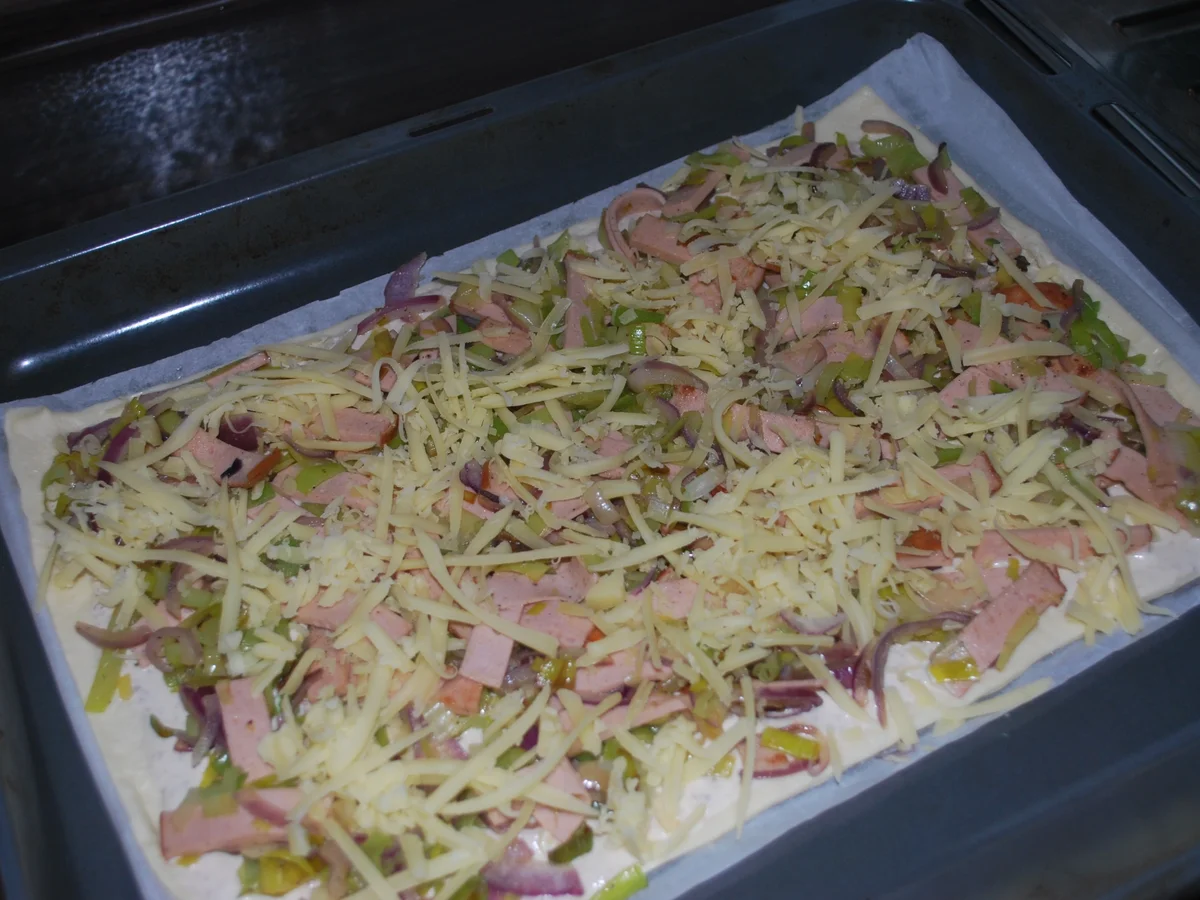 Flammkuchen Bayerische Art - Rezept - Bild Nr. 3013