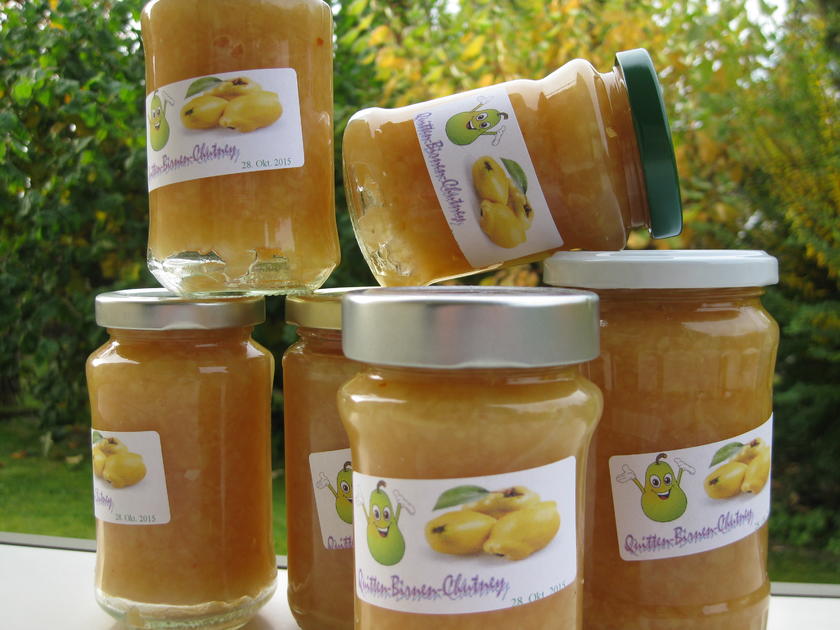 Quitten Birnen Chutney - einfach - von eagle-Peter