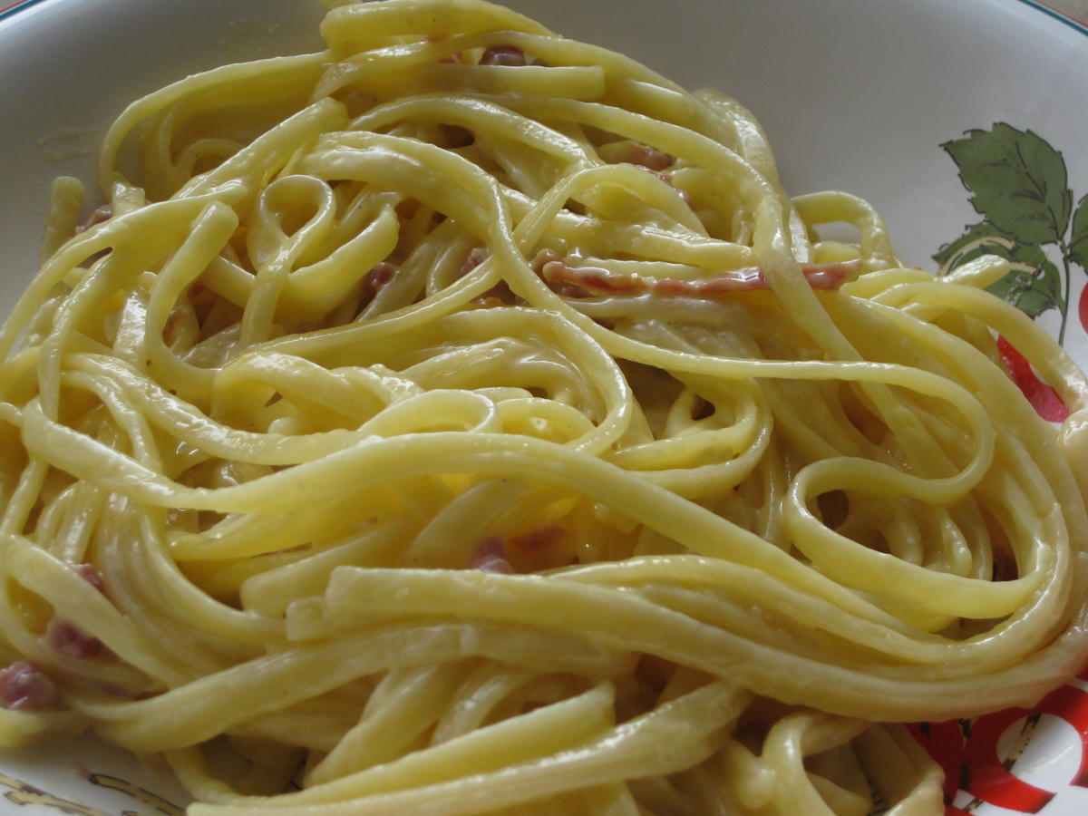 Spaghetti alla Carbonara wie in Südtirol - Rezept - Bild Nr. 2