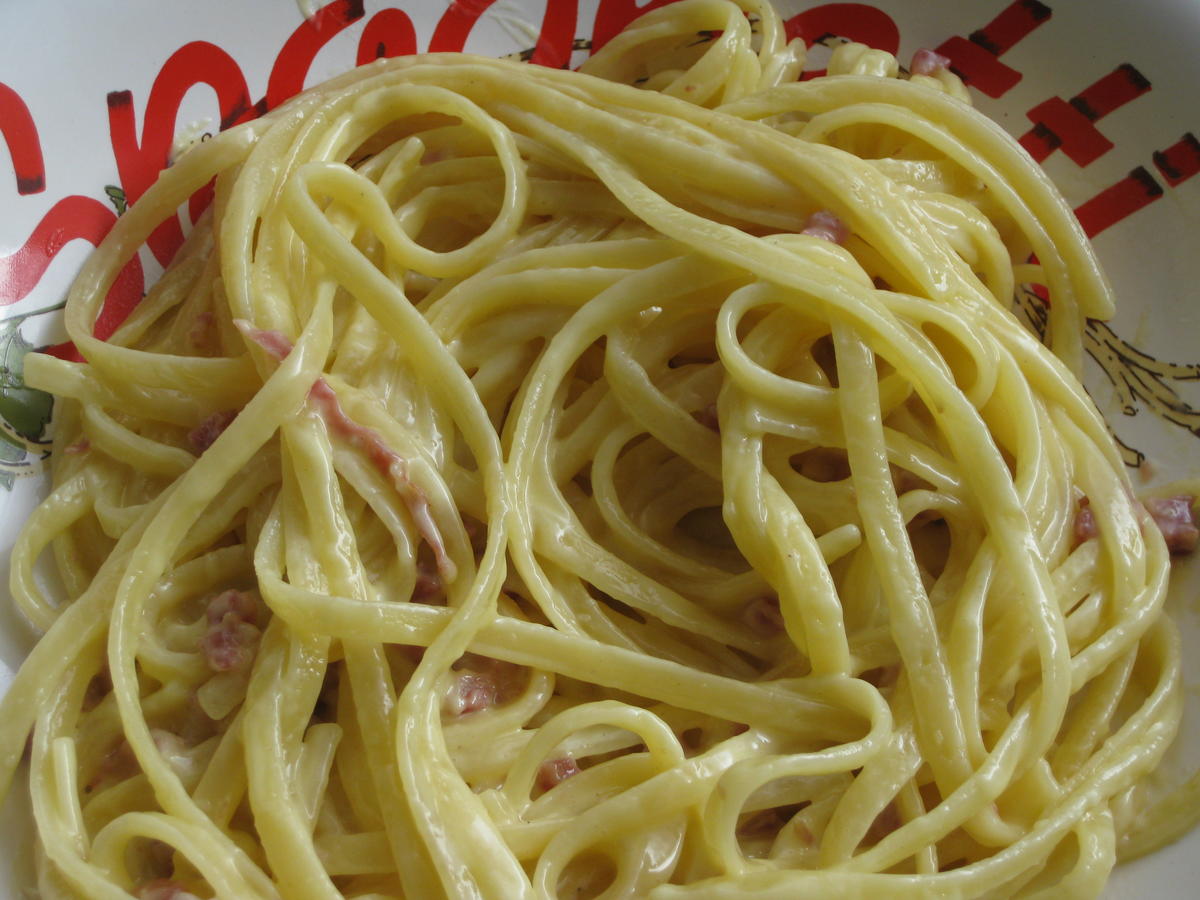 Spaghetti alla Carbonara wie in Südtirol - Rezept - Bild Nr. 3