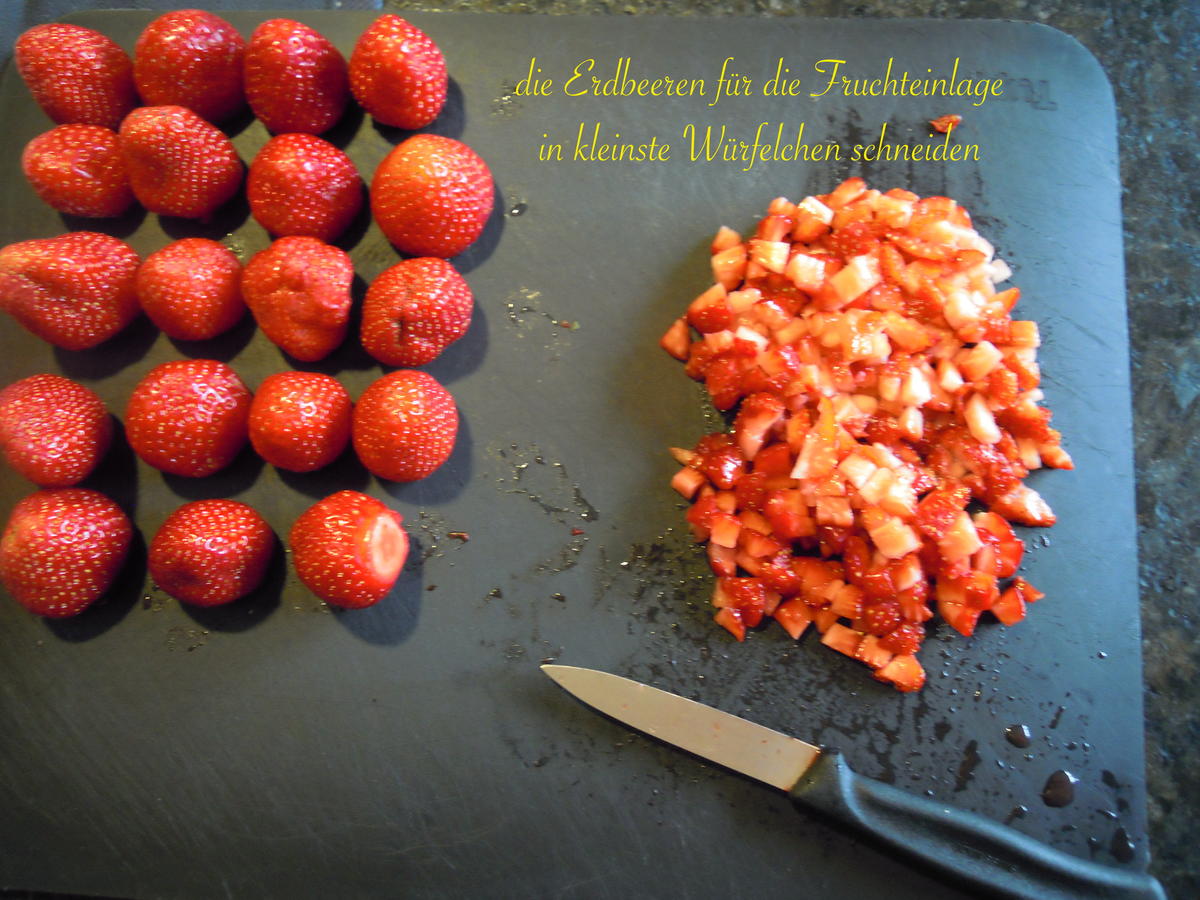 Erdbeermarmelade - very special mit Fruchteinlage - Rezept - Bild Nr. 3015