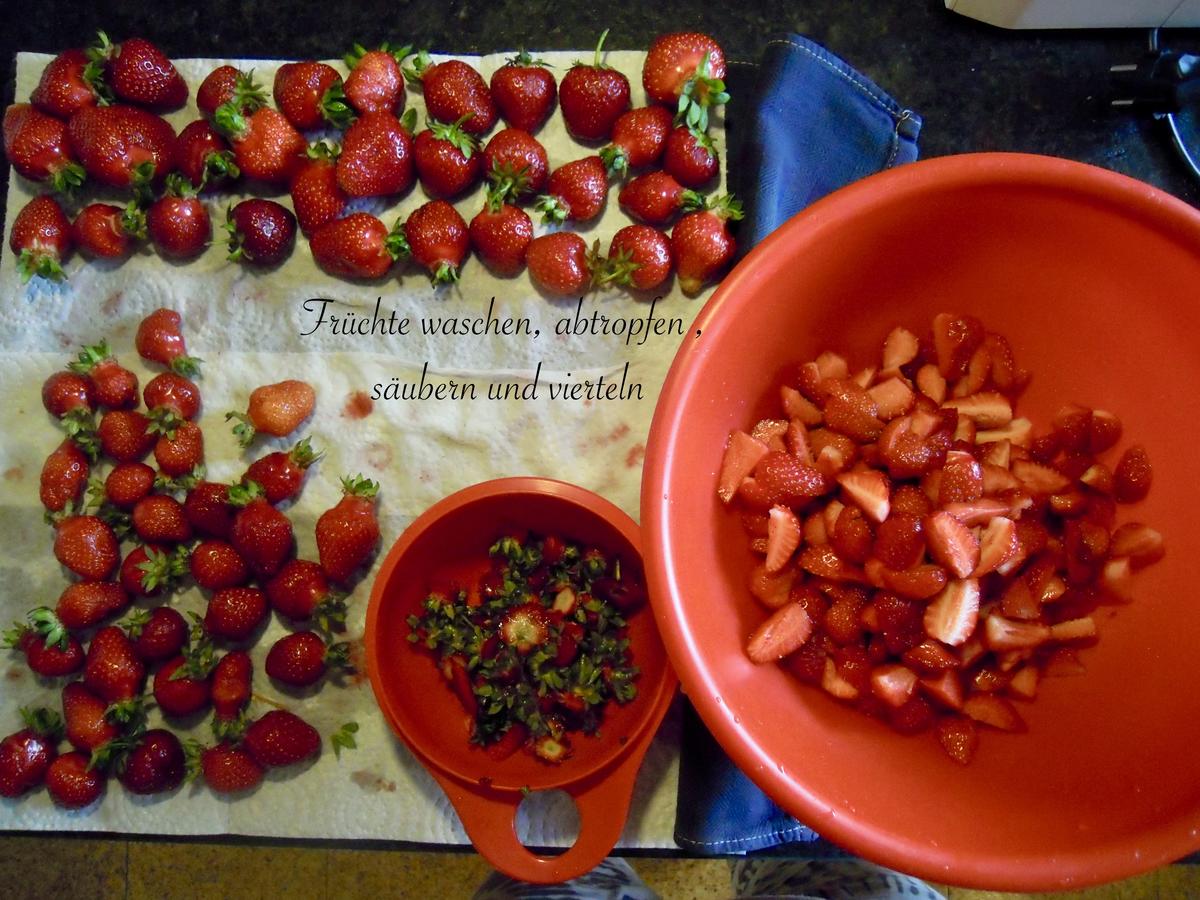 Erdbeermarmelade - very special mit Fruchteinlage - Rezept - Bild Nr. 3016