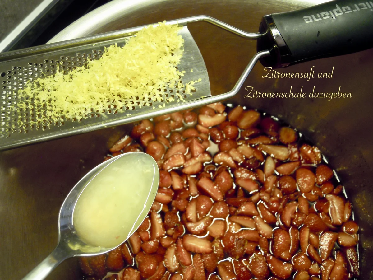 Rezept: Erdbeer Marmelade - very special mit Fruchteinlage Bild Nr. 3018 Erdbeer Marmelade - very special mit Fruchteinlage - Rezept - Bild Nr. 3018