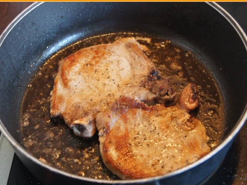 Rezept: Kotelett mit Grillkäse und Tomate Bild Nr. 3032 Kotelett mit Grillkäse und Tomate - Rezept - Bild Nr. 3032