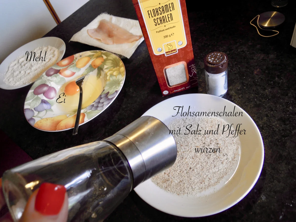 Bachforelle in Flohsamenpanade - Rezept - Bild Nr. 3032