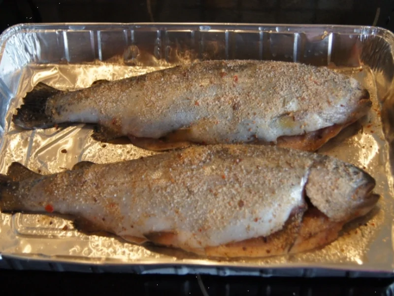 Forelle mit Ananas-Salsa - Rezept - Bild Nr. 3035