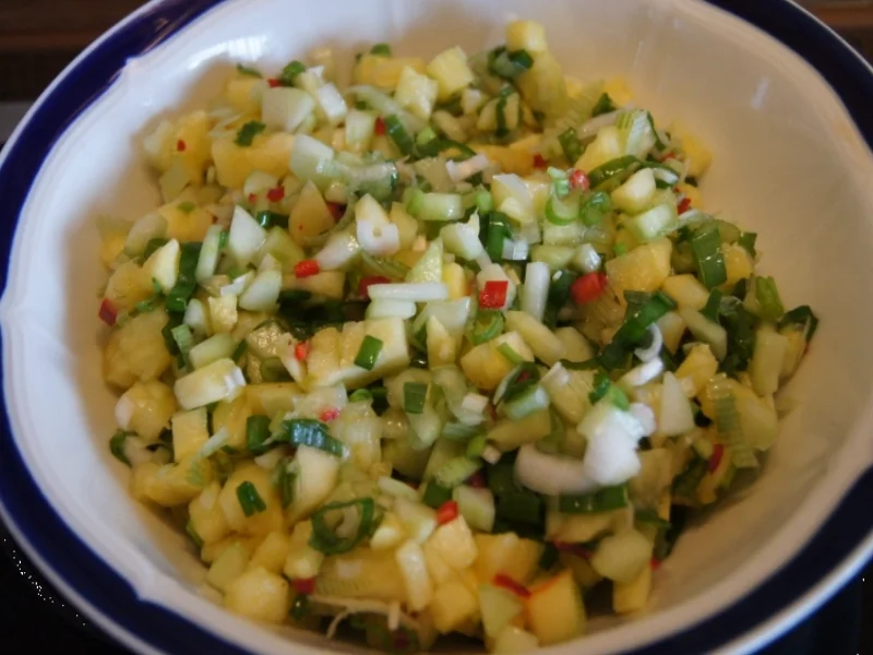 Forelle mit Ananas-Salsa - Rezept - Bild Nr. 3040