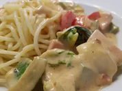 Spaghetti mit Gemüsesosse - Rezept - Bild Nr. 3031