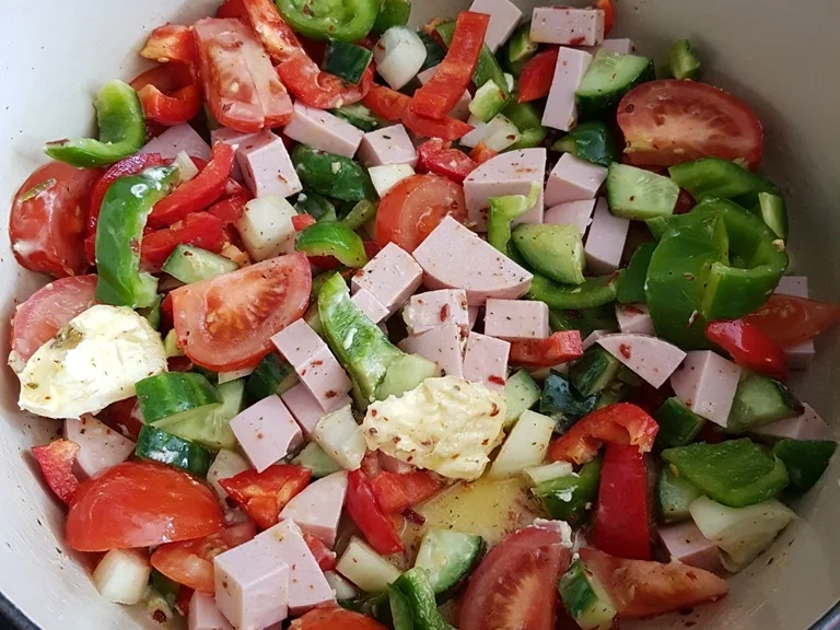 Spaghetti mit Gemüsesosse - Rezept - Bild Nr. 3032