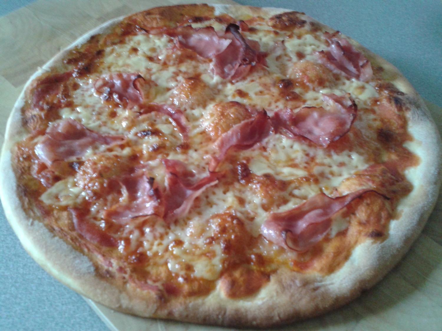Pizza Prosciutto Rezept mit Bild kochbar de Pizza Prosciutto Rezept mit Bild kochbar de