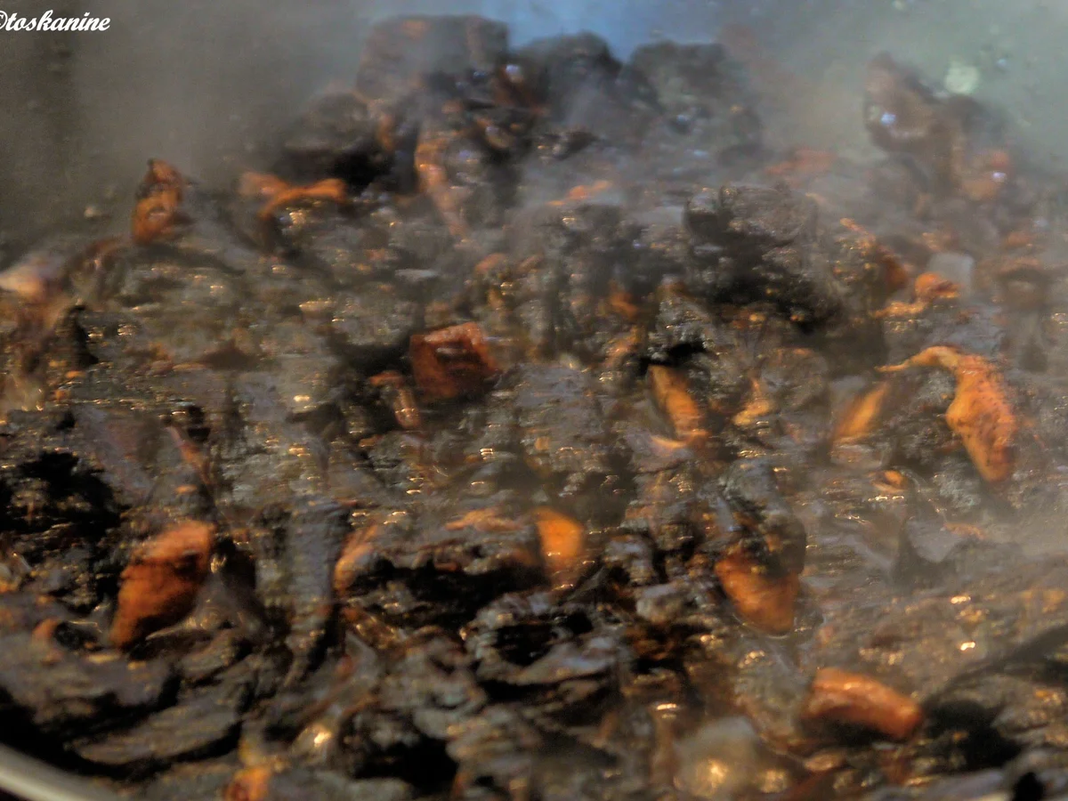 Scharfer Glasnudelsalat mit mariniertem Schweinefleisch - Rezept - Bild Nr. 6