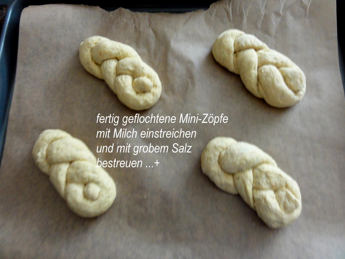 Hefe:   KRÄUTER ~ MINI ~ ZÖPFE - Rezept - Bild Nr. 3063