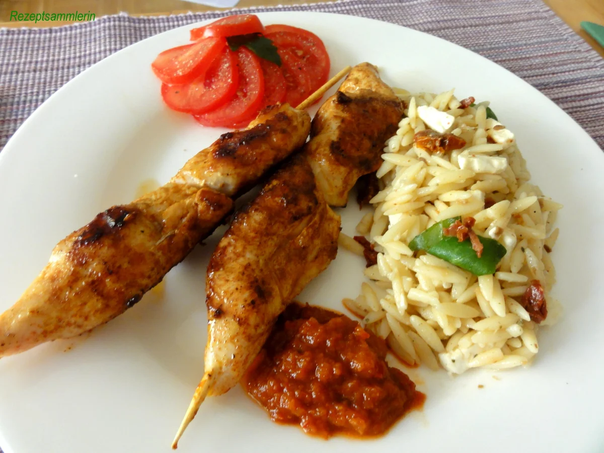 Rezept: Geflügel: HÄHNCHEN ~ INNEN ~ FILET ~ SPIESSE Bild Nr. 3059 Geflügel: HÄHNCHEN ~ INNEN ~ FILET ~ SPIESSE - Rezept - Bild Nr. 3059