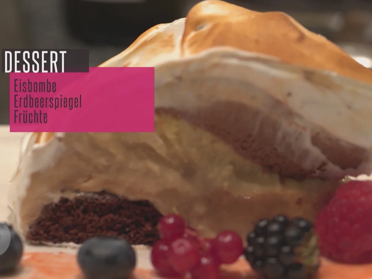 Rezept: Eisbombe Tricolore Bild Nr. 2 Eisbombe Tricolore - Rezept - Bild Nr. 2