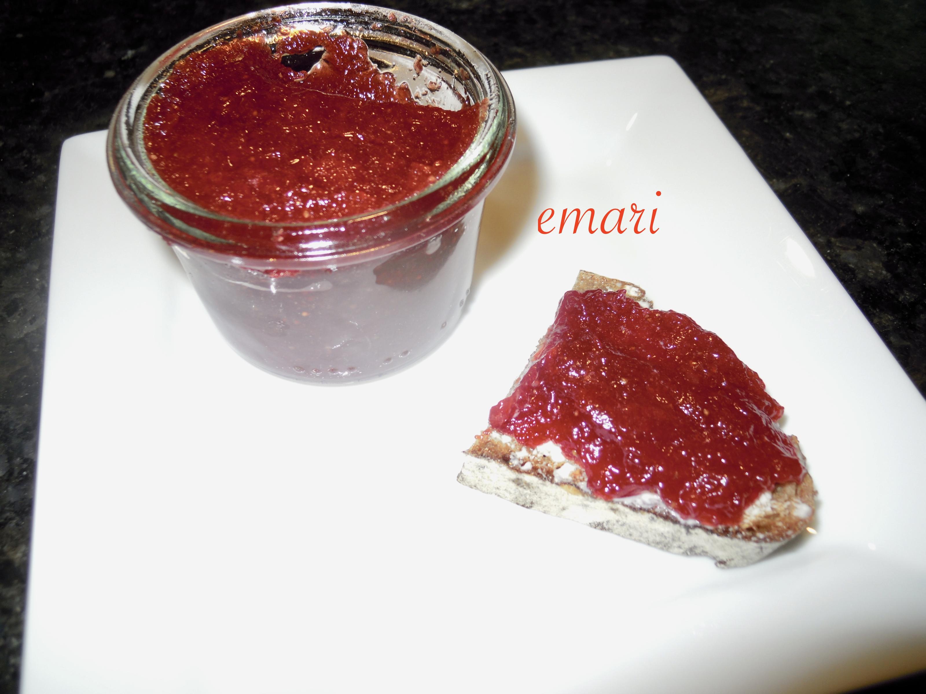 Bilder für karamelisierte Erdbeermarmelade - Rezept