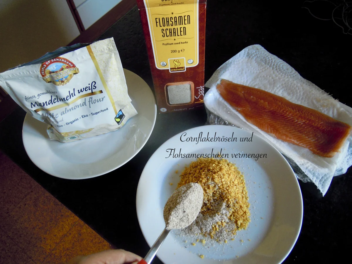 Saiblingsfilet in der Cornflakepanade - Rezept - Bild Nr. 3083