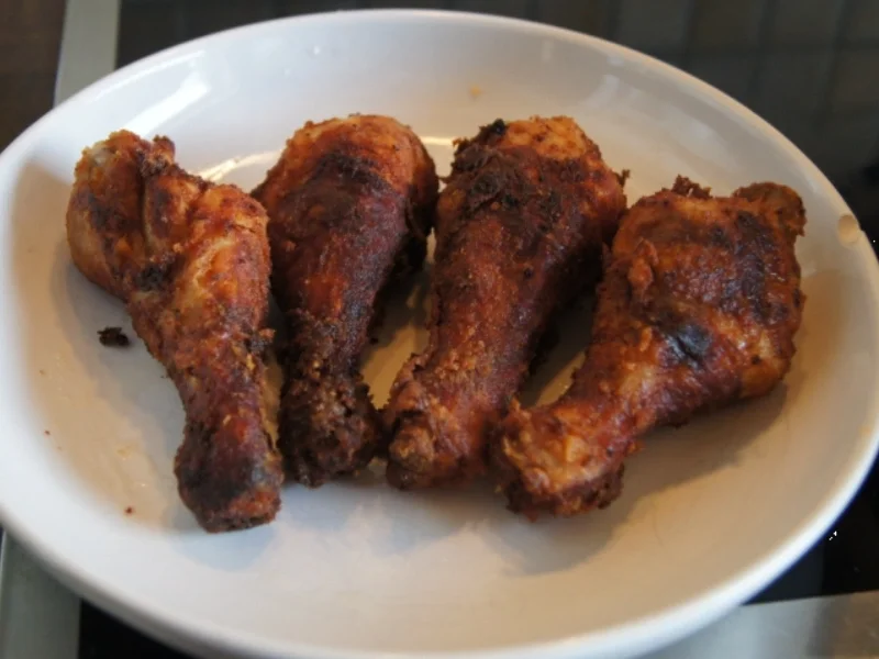 Chicken mit Knoblauch-Krautsalat und süßer Chilisauce - Rezept - Bild Nr. 3093