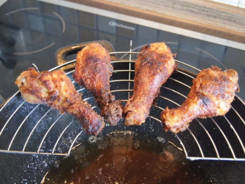 Chicken mit Knoblauch-Krautsalat und süßer Chilisauce - Rezept - Bild Nr. 3101